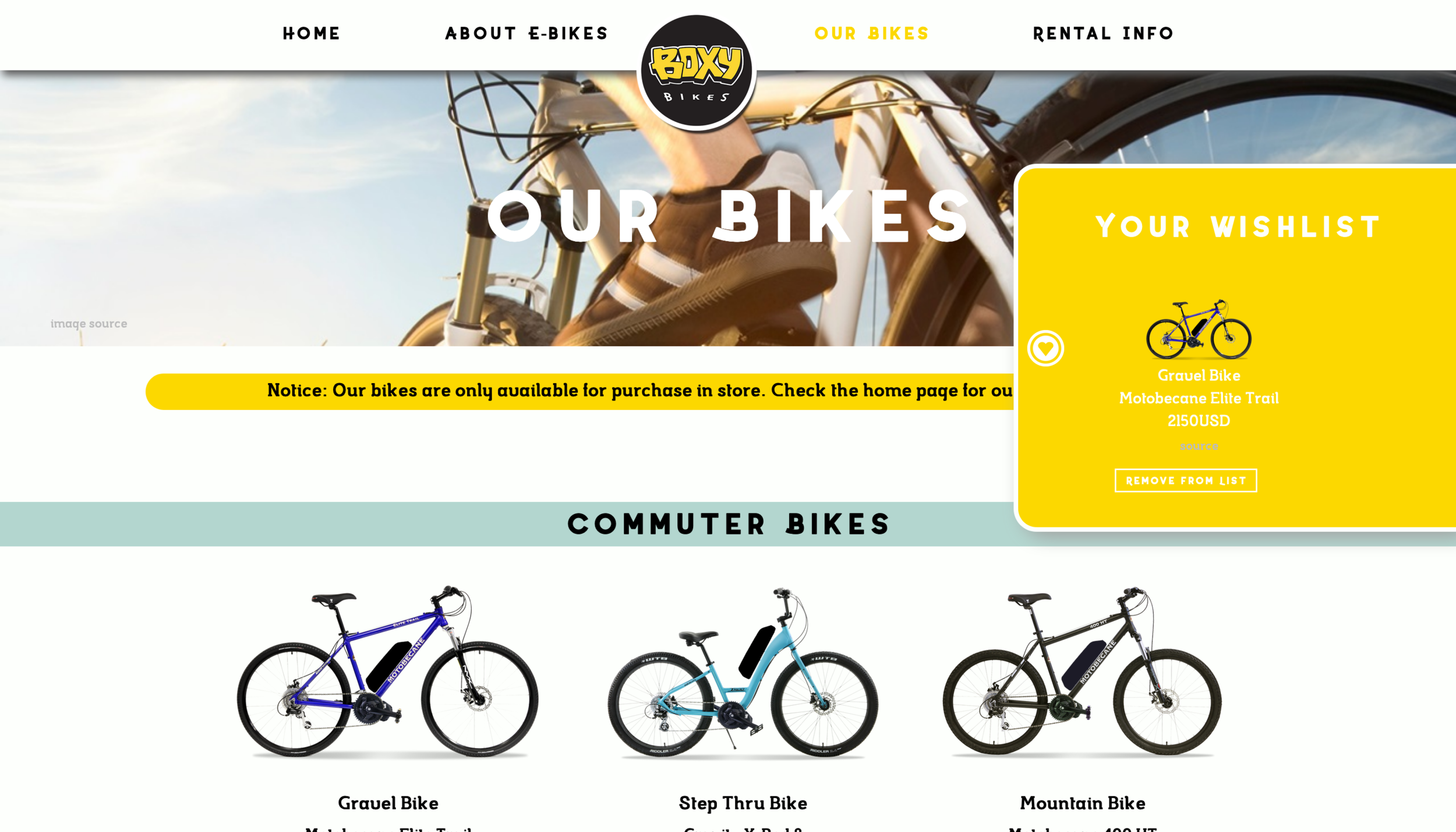 bike website